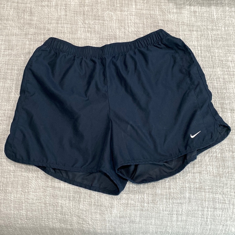 Large Navy Nike Athletic Shorts